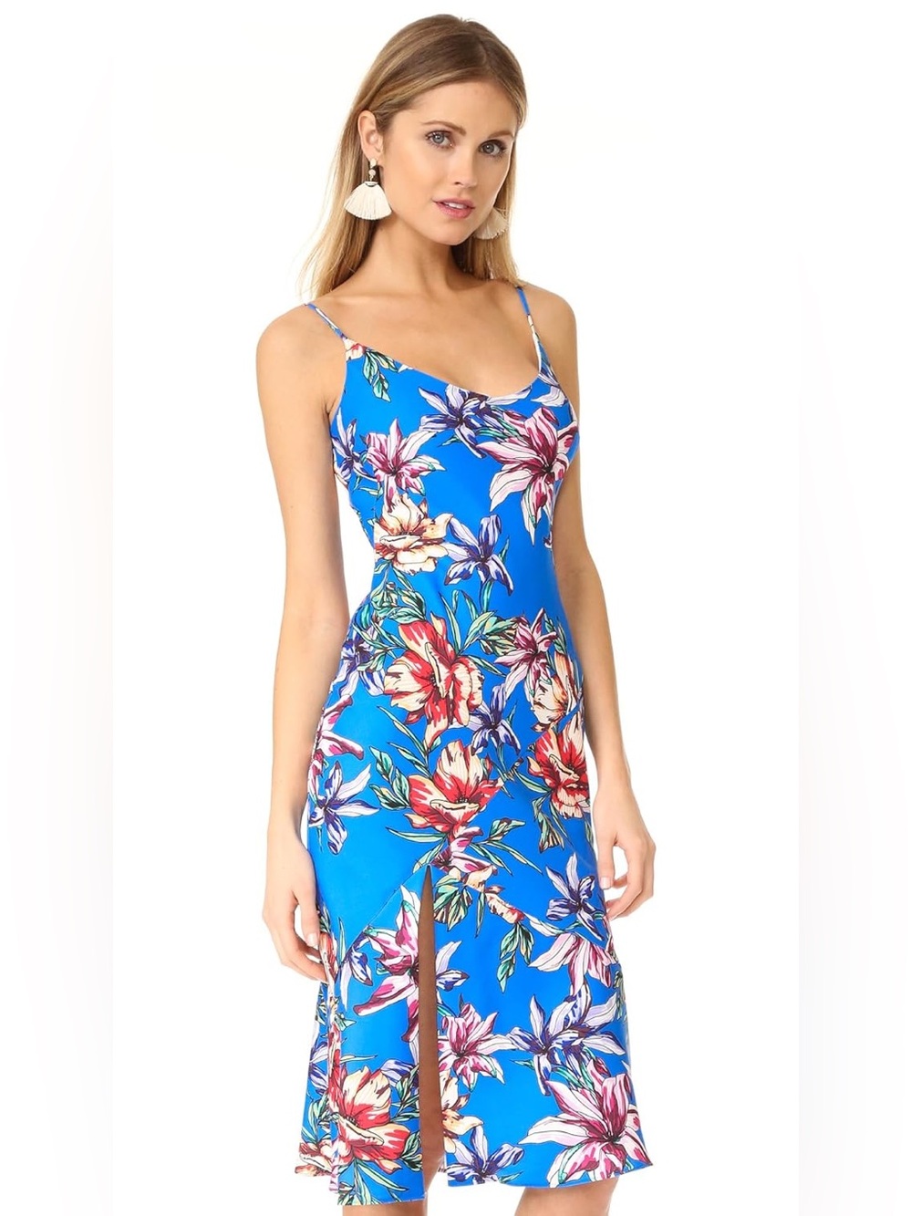NWT Black Halo Aloma Floral Slip Dress ,Sz.8